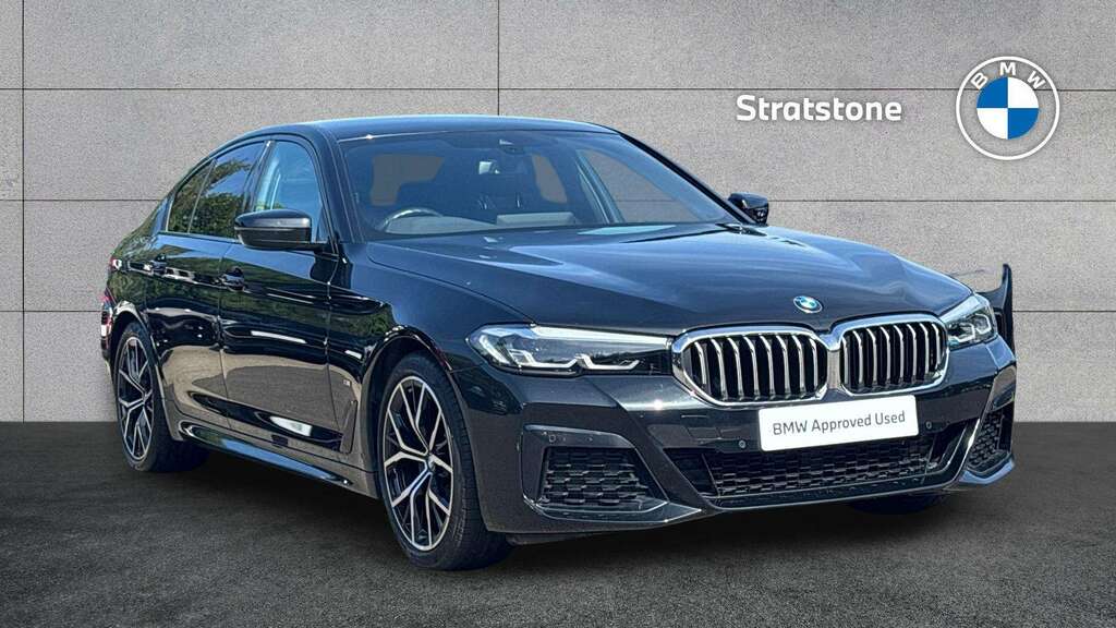BMW 5 Series 520D Mht M Sport Step 2022 Black