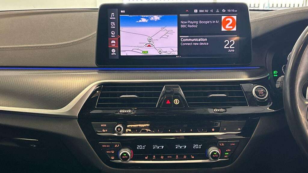 BMW 5 Series 520D Mht M Sport Step Black #8