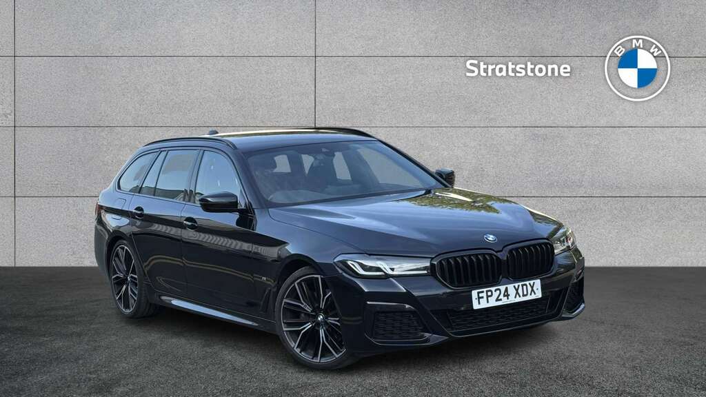 BMW 5 Series 530E M Sport Comfort Plus Blue #1