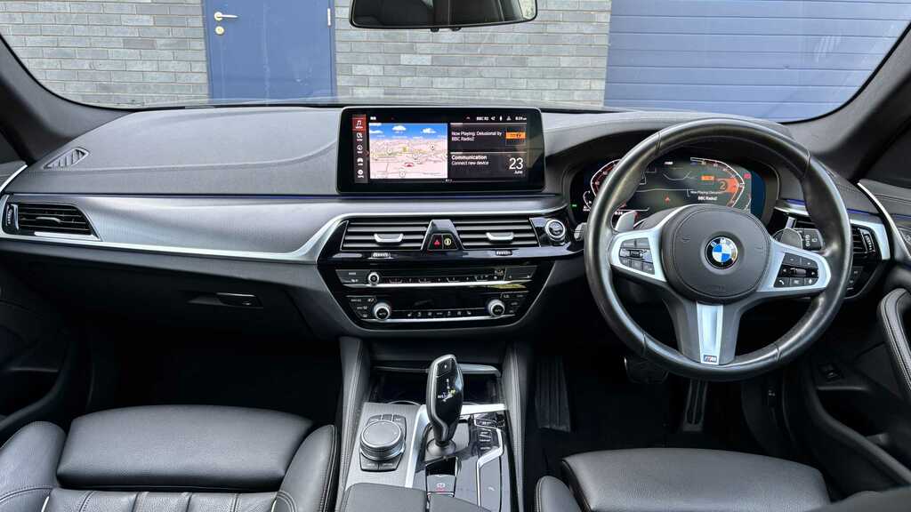 BMW 5 Series 530E M Sport Comfort Plus Blue #3