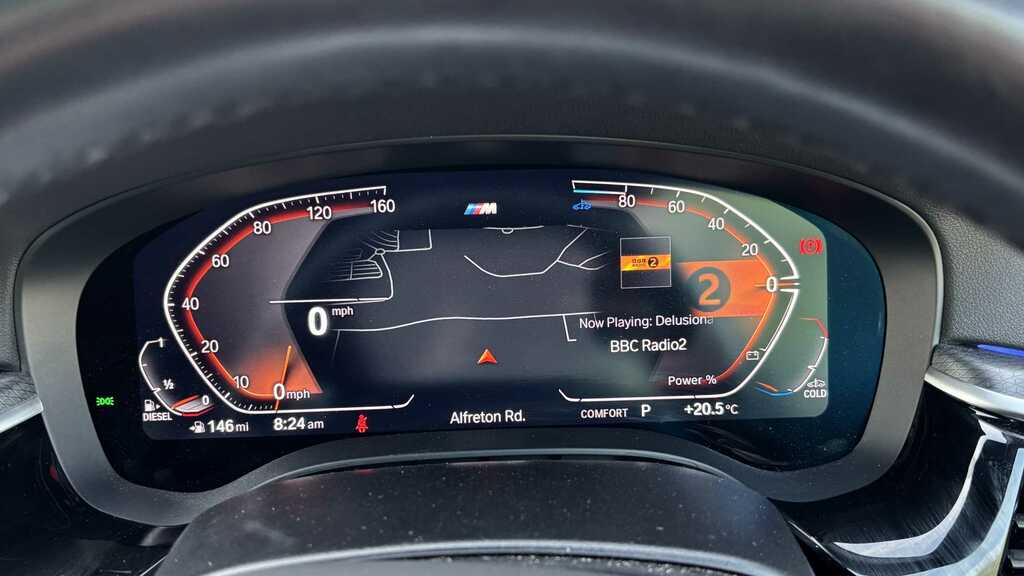BMW 5 Series 530E M Sport Comfort Plus Blue #9