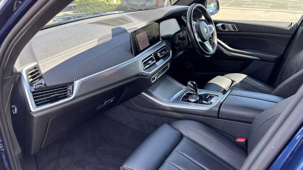 BMW X5 Xdrive45e M Sport 2022 Blue #5