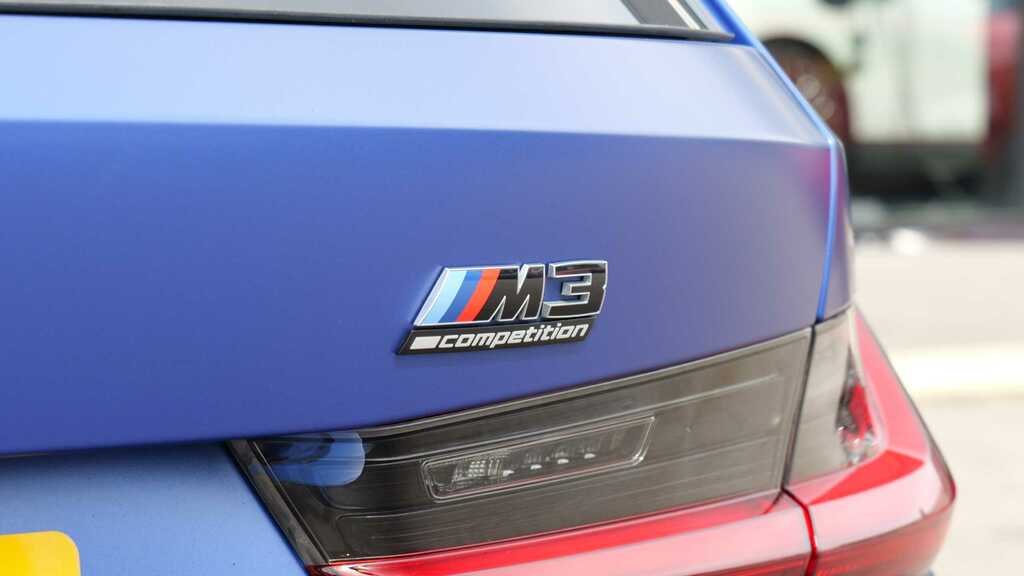 BMW M3 3.0 Biturbo Competition Touring Steptronic M Xdriv Blue #24