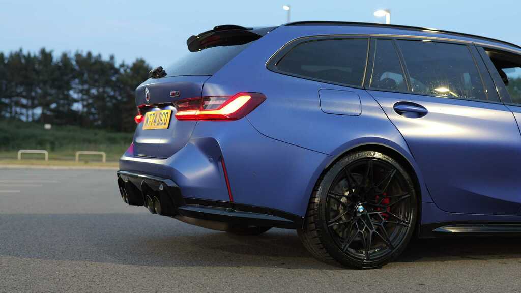BMW M3 3.0 Biturbo Competition Touring Steptronic M Xdriv Blue #47