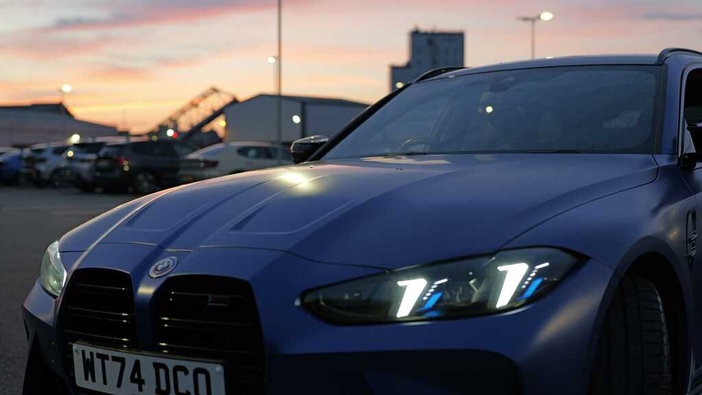 BMW M3 3.0 Biturbo Competition Touring Steptronic M Xdriv Blue #46