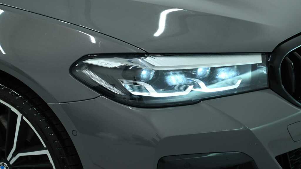 BMW 5 Series 520D M Sport Mhev Black #28
