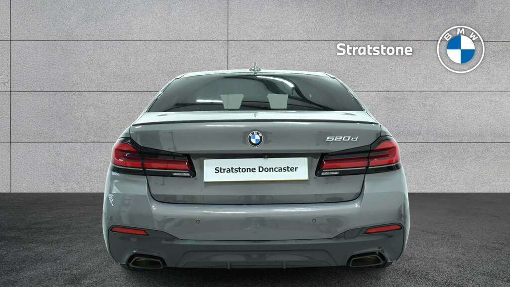 BMW 5 Series 520D M Sport Mhev Black #12
