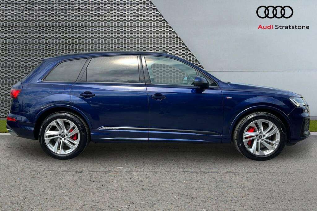 Audi Q7 45 Tdi Quattro S Line Tiptronic 2021 Blue #4