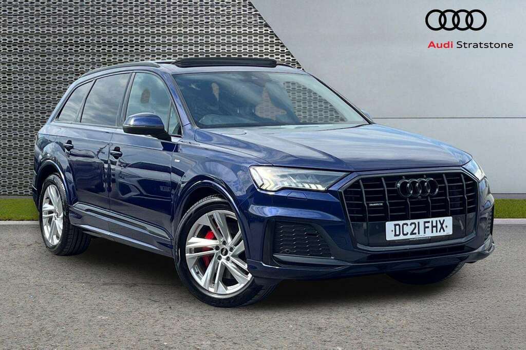 Audi Q7 45 Tdi Quattro S Line Tiptronic 2021 Blue