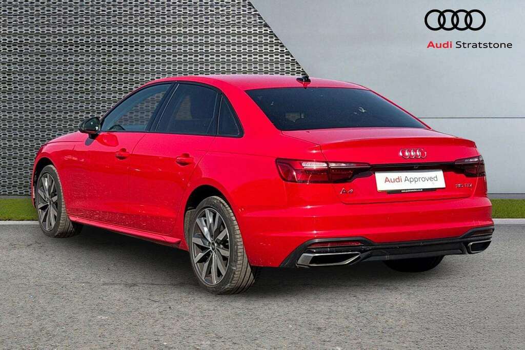 Audi A4 35 Tdi Sport Edition S Tronic 2021 BD71FDO Red #3