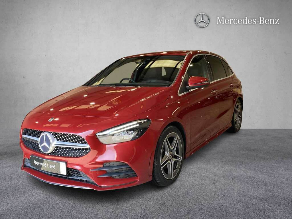 Mercedes-Benz B Class B200d Amg Line Premium 2021 Red #4