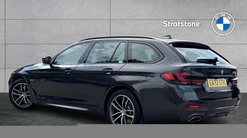 BMW 5 Series 530E M Sport 2022 EA72CTK Grey #2
