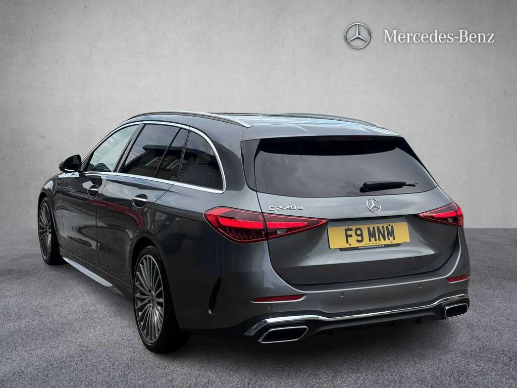 Mercedes-Benz C Class C220d Amg Line Premium 9G-tronic 2023 Grey #2