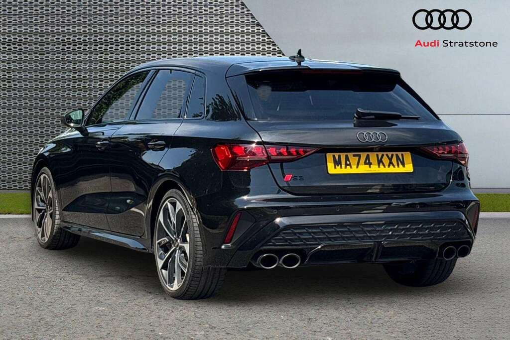 Audi A3 S3 Tfsi Black Edition Quattro S Tronic 2024 MA74KXN Black #3