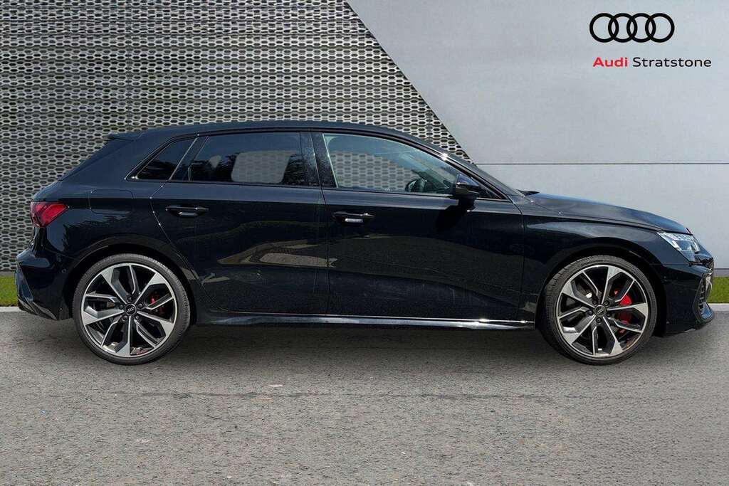 Audi A3 S3 Tfsi Black Edition Quattro S Tronic 2024 MA74KXN Black #4