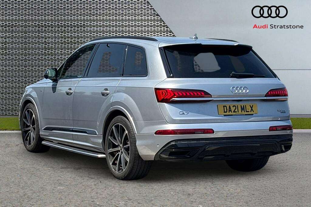 Audi Q7 50 Tdi Quattro Black Edition Tiptronic 2021 Silver #3