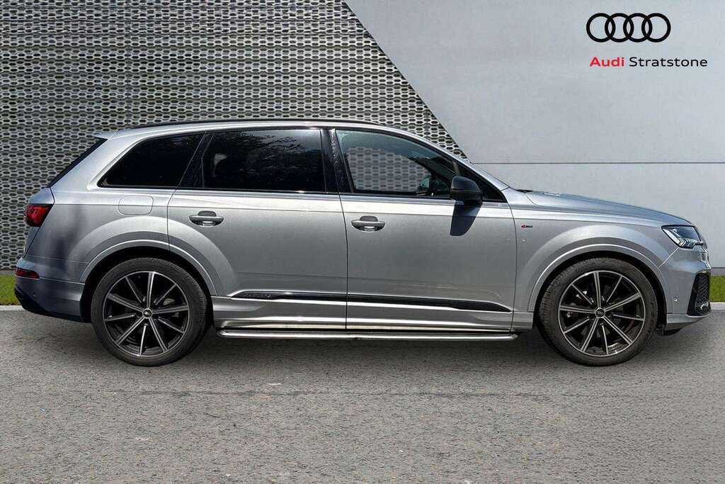Audi Q7 50 Tdi Quattro Black Edition Tiptronic 2021 Silver #4