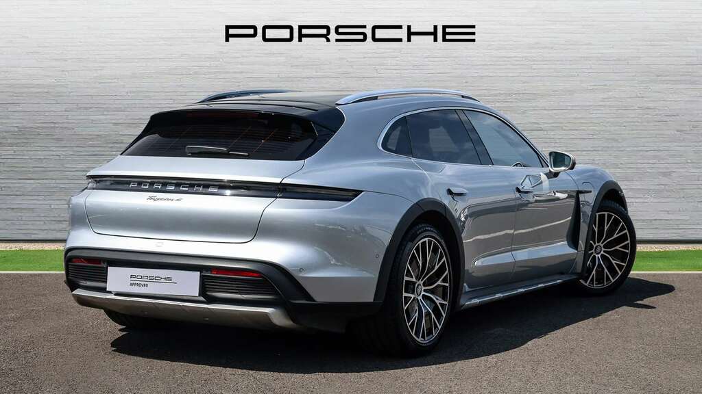 Porsche Taycan Performance Plus 93.4Kwh 4 Cross Turismo Elect Silver #3