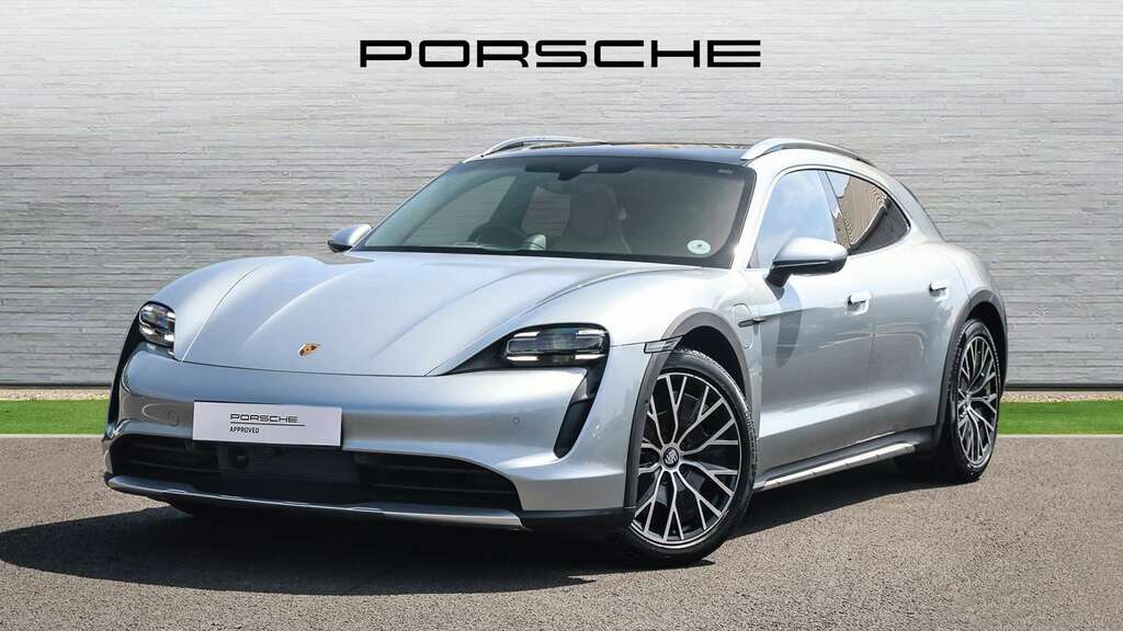 Porsche Taycan Performance Plus 93.4Kwh 4 Cross Turismo Elect Silver #2