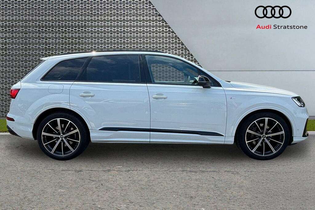 Audi Q7 50 Tdi Quattro Black Edition Tiptronic 2023 White #4
