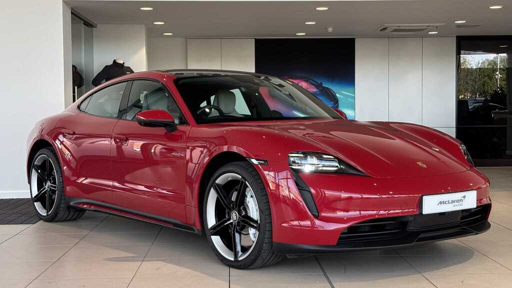 Porsche Taycan 390Kw 4S 79Kwh 2022 Red #2