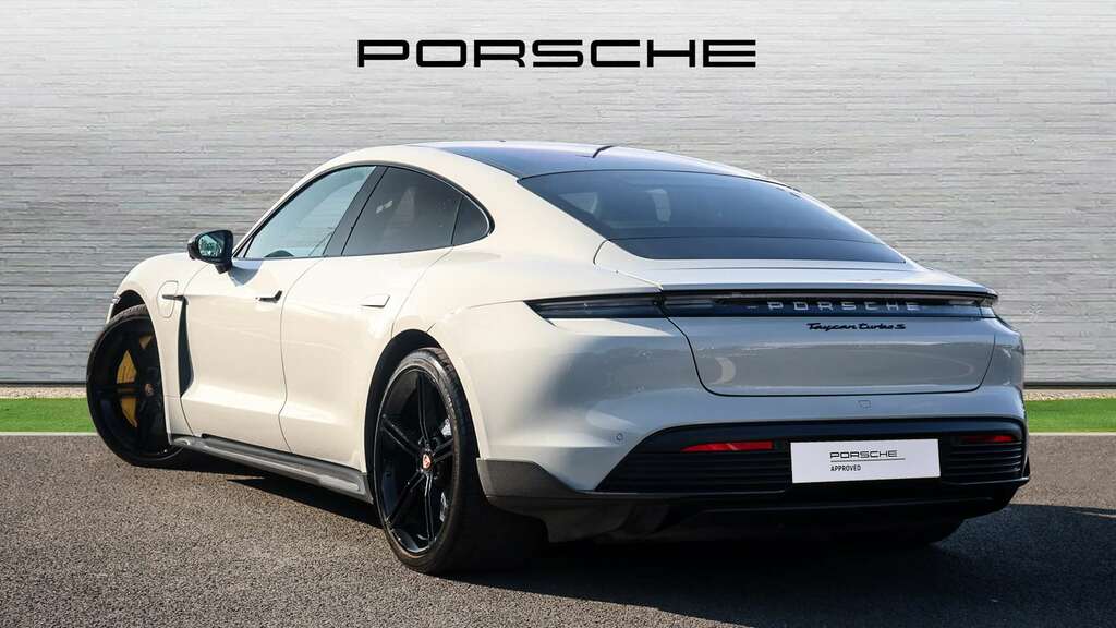 Porsche Taycan Turbo S 2020 Grey #4