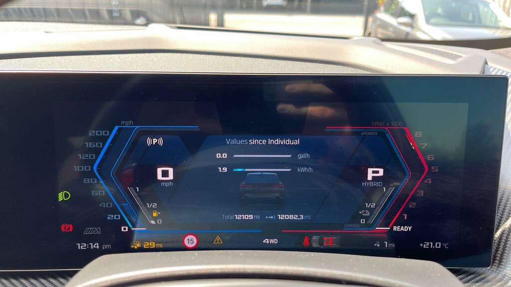 BMW XM 50E 25.7Kwh Xdrive Euro 6 Blue #10