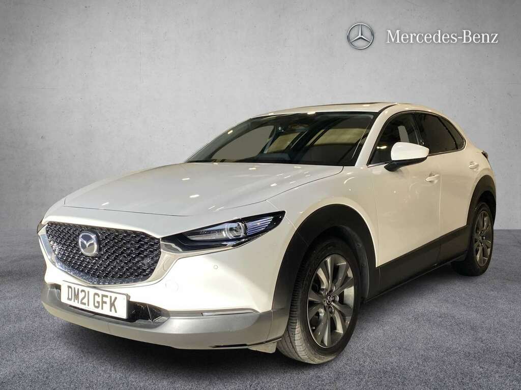 Mazda CX-30 2.0 E-skyactiv X Mhev Sport Lux 2021 White #4