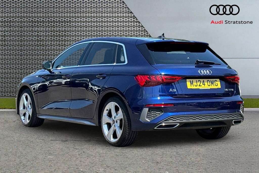 Audi A3 35 Tfsi S Line 2024 MJ24OMG Blue #3