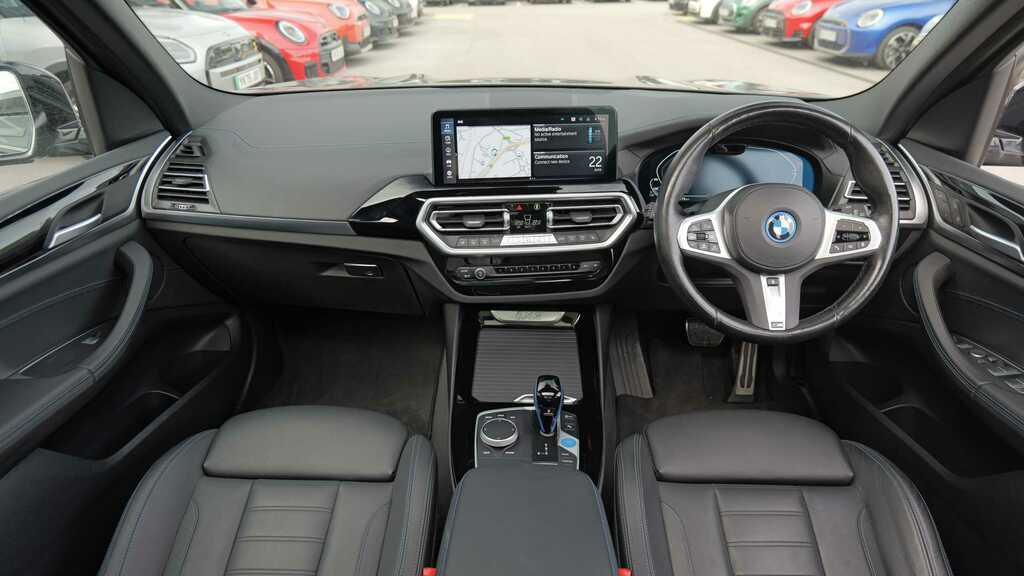 BMW iX3 210Kw M Sport 80Kwh 2022 Black #3