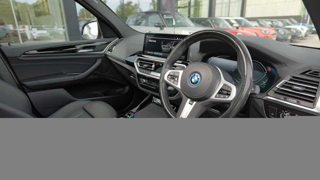 BMW iX3 210Kw M Sport 80Kwh 2022 Black #5