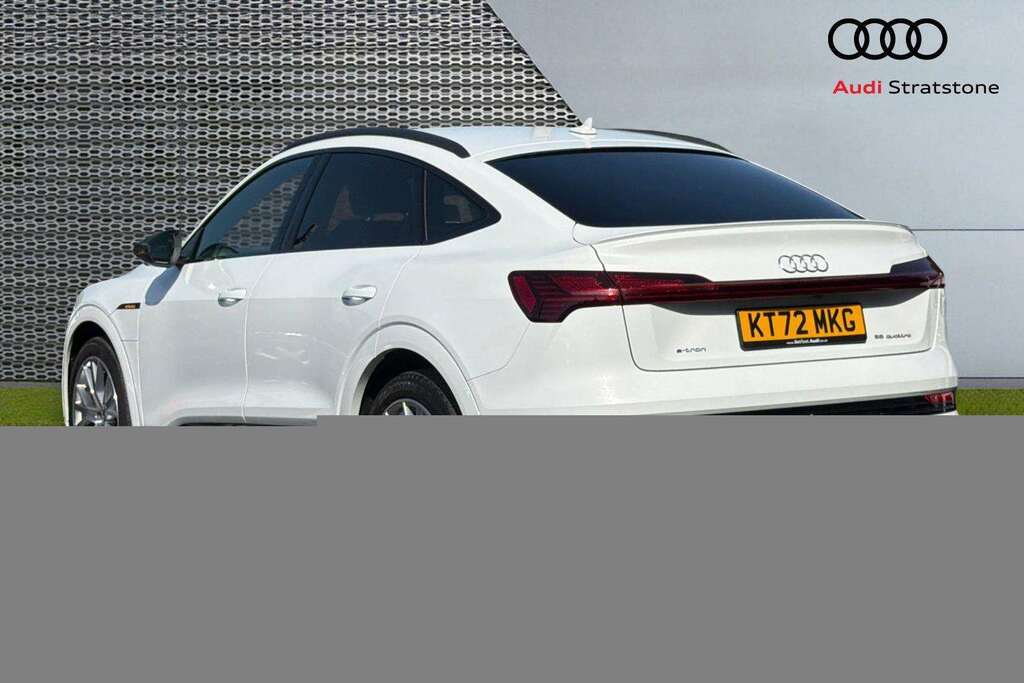 Audi E-tron 300Kw 55 Quattro 95Kwh Black Edition 2023 White #3