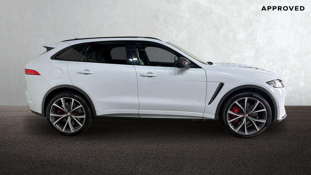 Jaguar F-Pace 5.0 Supercharged V8 Svr Awd 2020 White #4