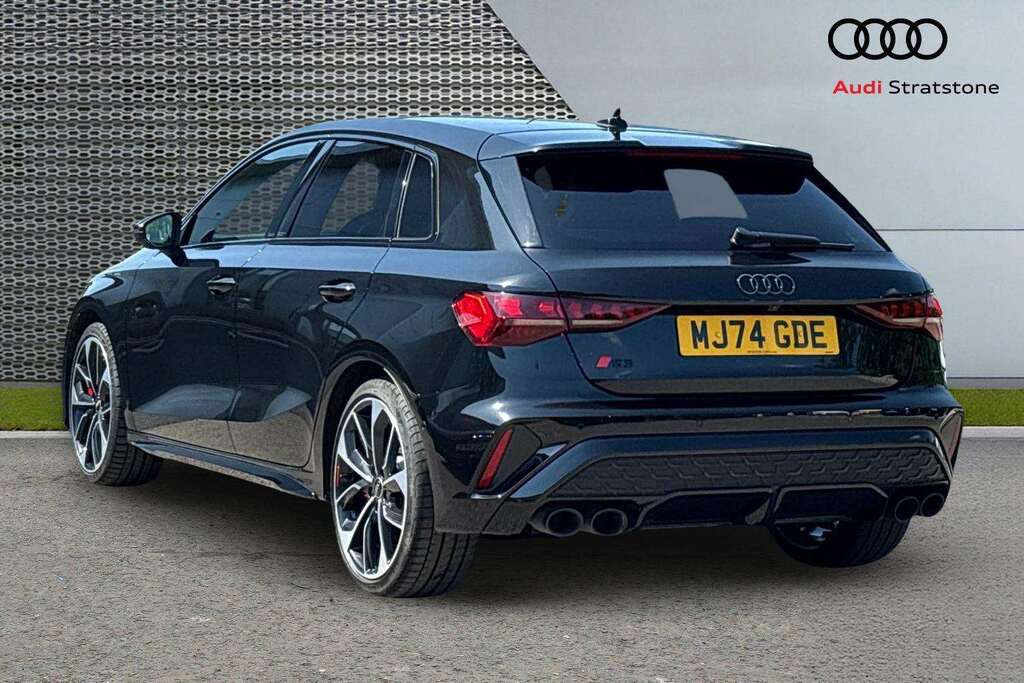 Audi A3 S3 Tfsi Black Edition Quattro S Tronic 2024 MJ74GDE Black #3