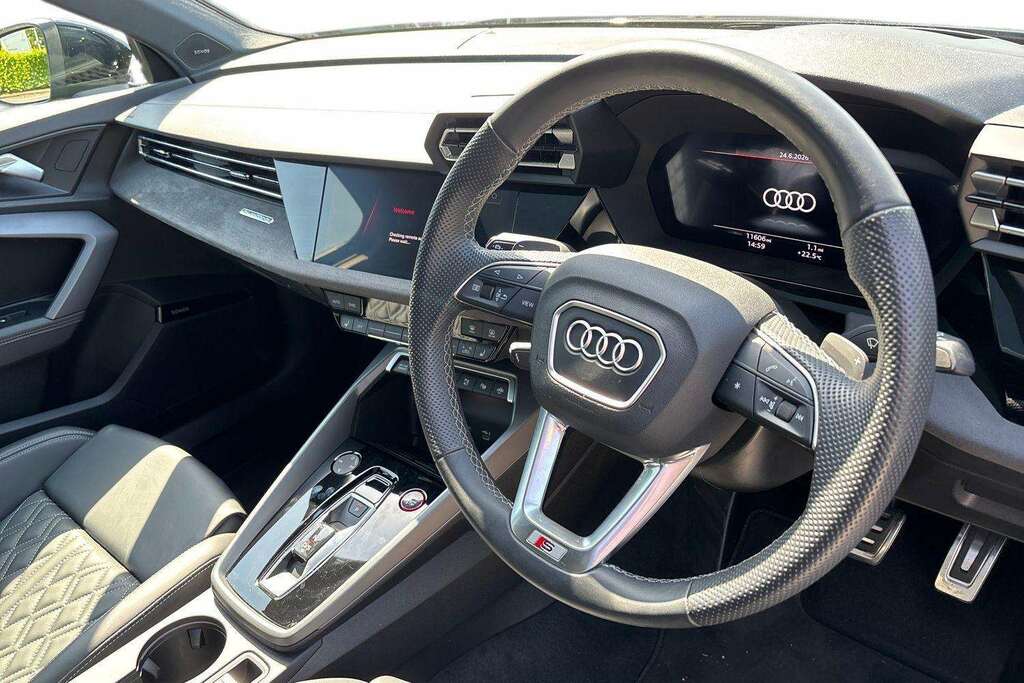 Audi A3 S3 Tfsi Black Edition Quattro S Tronic 2024 MJ74GDE Black #6