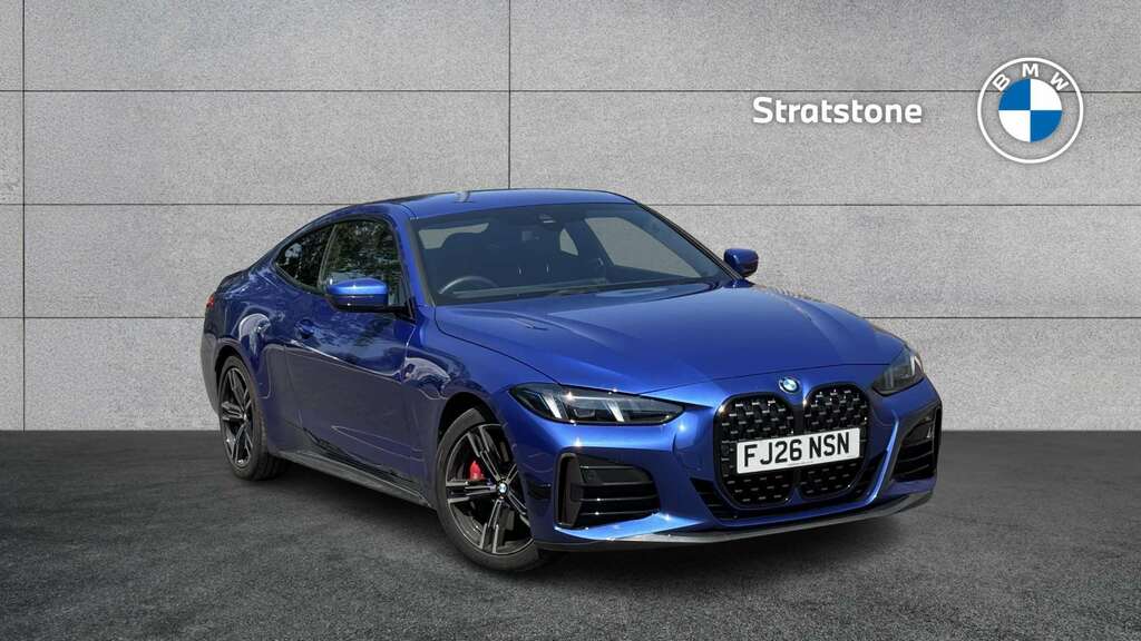 BMW 4 Series 420I M Sport Step 2026 Blue