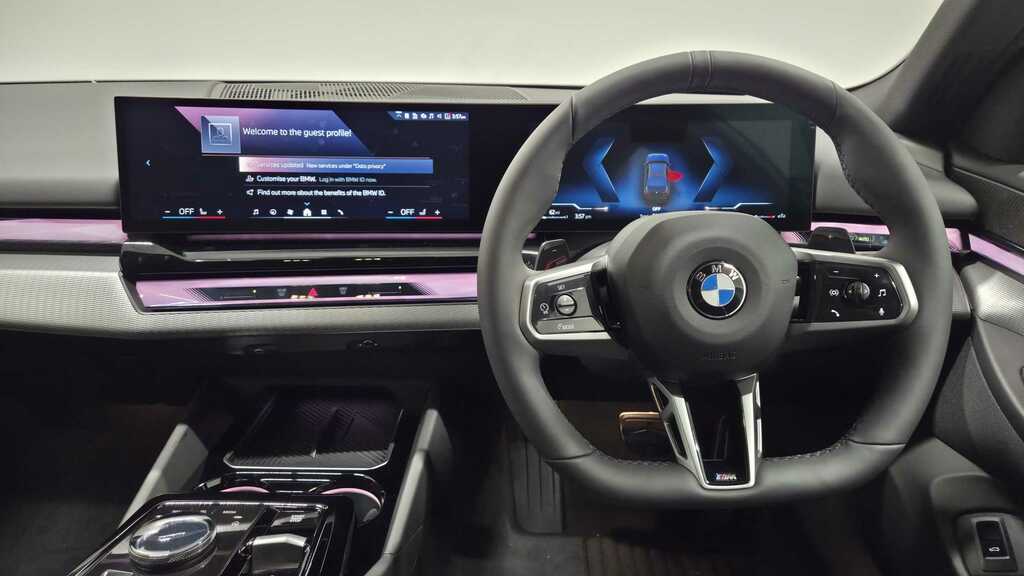 BMW 5 Series 520I M Sport Pro 2026 YR26VHW Black #5