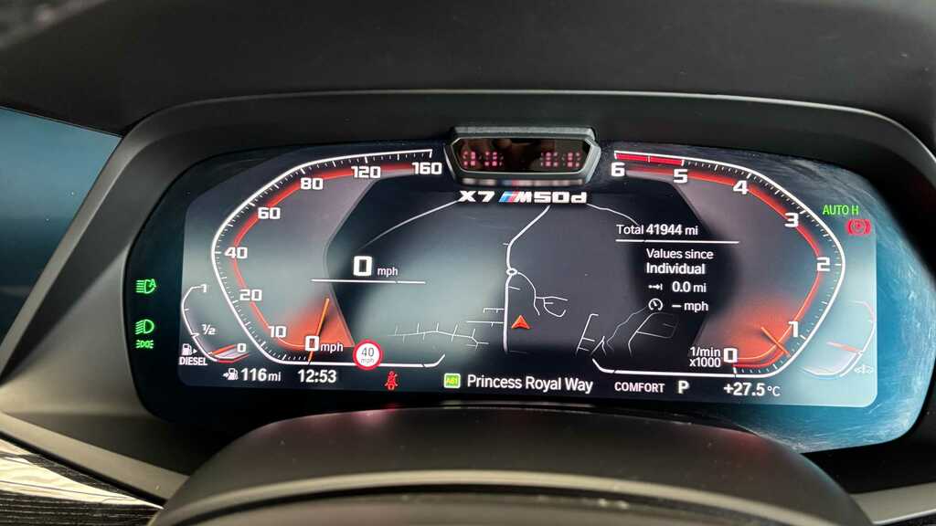 BMW X7 Xdrive40d Mht M Sport Step Black #9