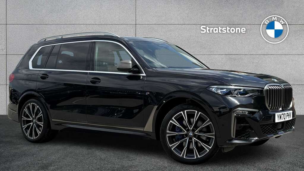 BMW X7 Xdrive M50d Step 2021 Black