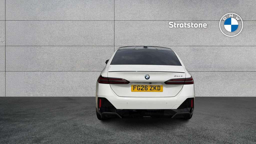 BMW 5 Series 530E M Sport Pro 2026 White #5