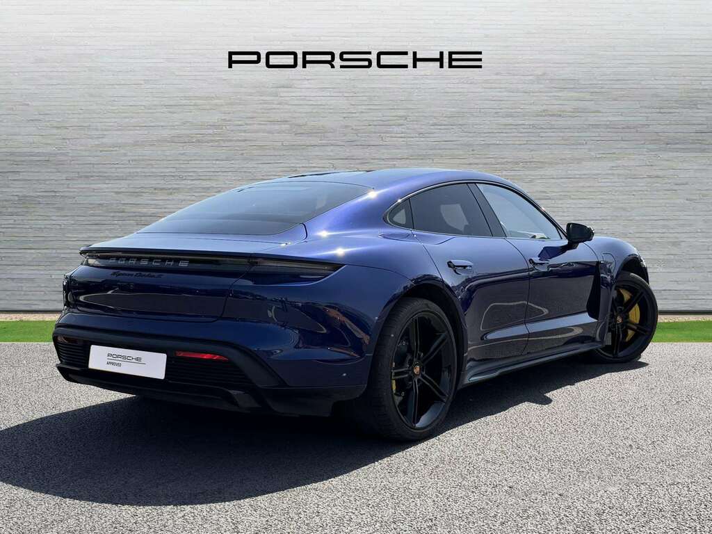 Porsche Taycan Turbo S 2023 Blue #3