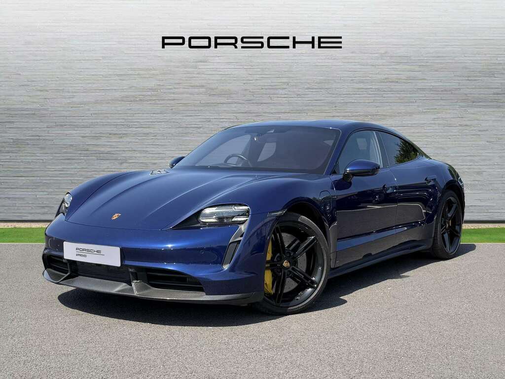 Porsche Taycan Turbo S 2023 Blue #2