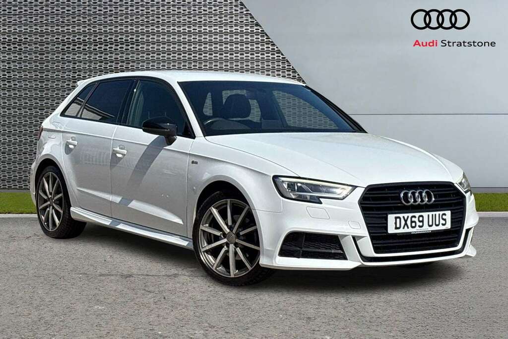 Audi A3 30 Tdi 116 Black Edition 2019 White