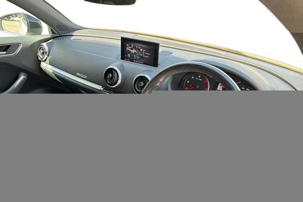 Audi A3 30 Tdi 116 Black Edition 2019 DX69UUS White #6