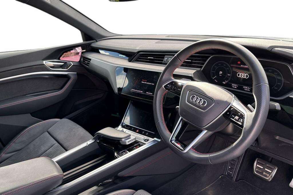 Audi Q8 e tron 300Kw 55 Quattro 114Kwh Launch Edition 20 White #5