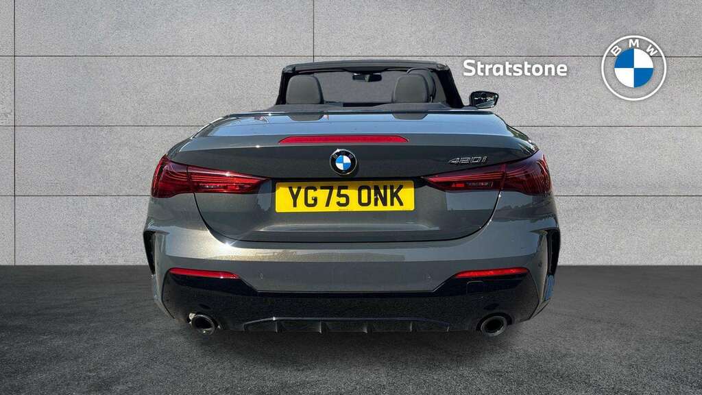 BMW 4 Series 420I M Sport Step 2025 Black #19