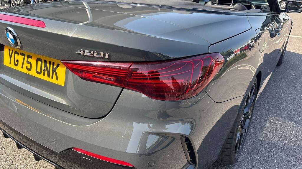 BMW 4 Series 420I M Sport Step 2025 Black #16