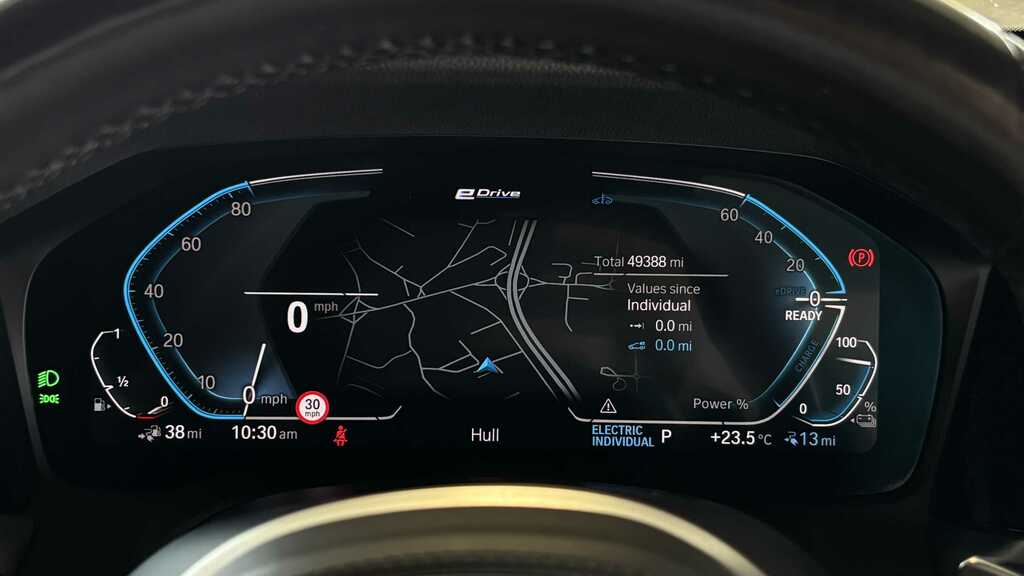 BMW 3 Series 330E M Sport Touring Blue #8