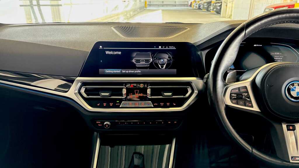 BMW 3 Series 330E M Sport Touring Blue #7