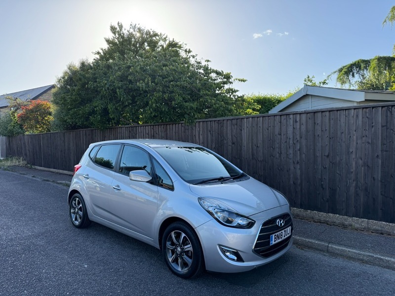 Hyundai Ix20 Crdi Se Nav Blue Silver #4